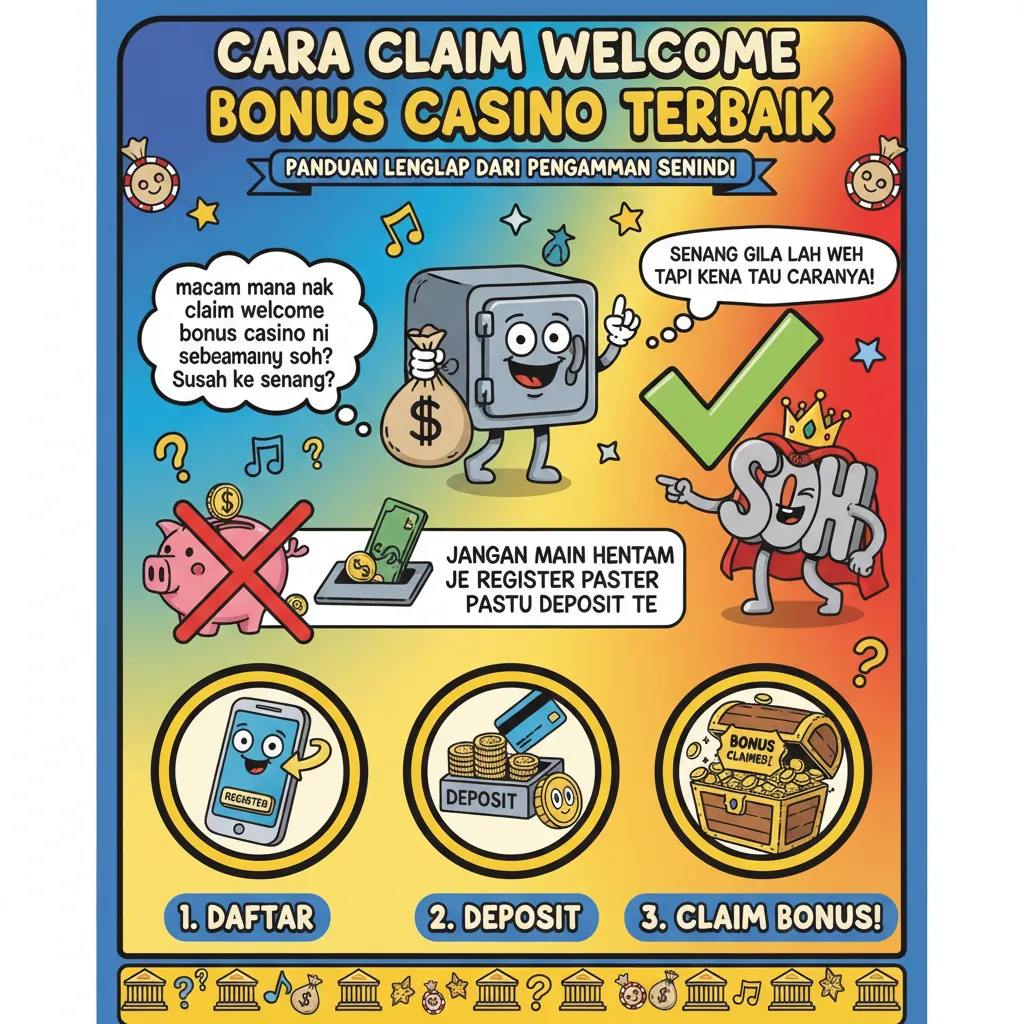 Cara Claim Welcome Bonus Casino Terbaik