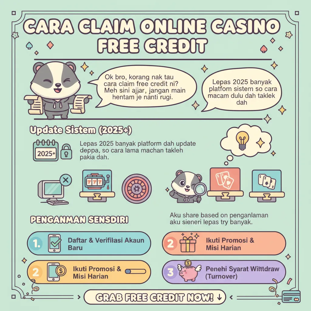 Cara Claim Online Casino Free Credit