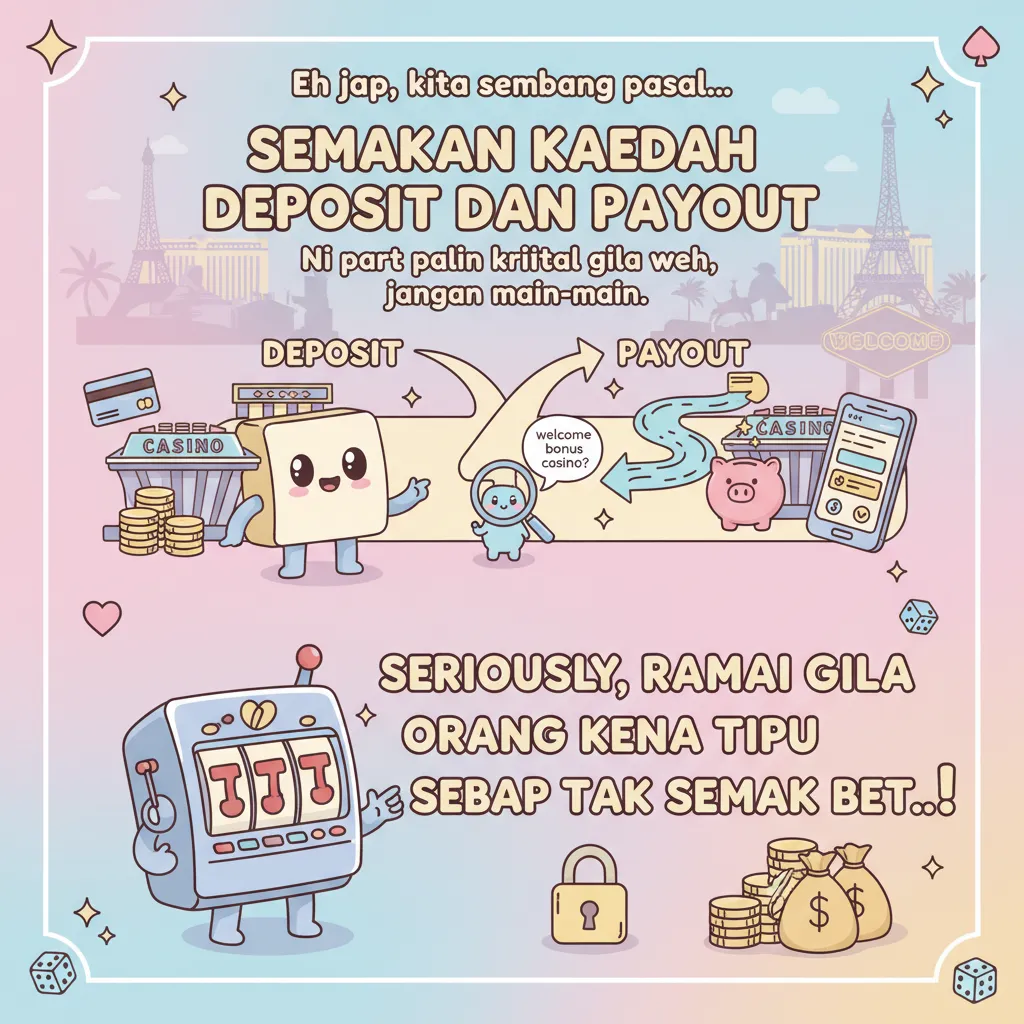 Semakan Kaedah Deposit Dan Payout