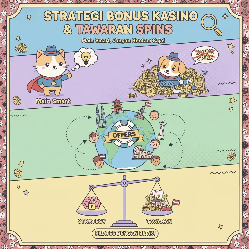 Strategi Bonus Kasino dan Tawaran Spins