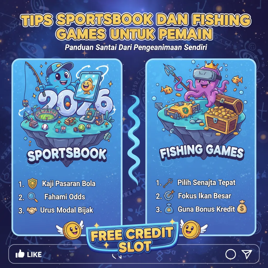Tips Sportsbook Dan Fishing Games Untuk Pemain