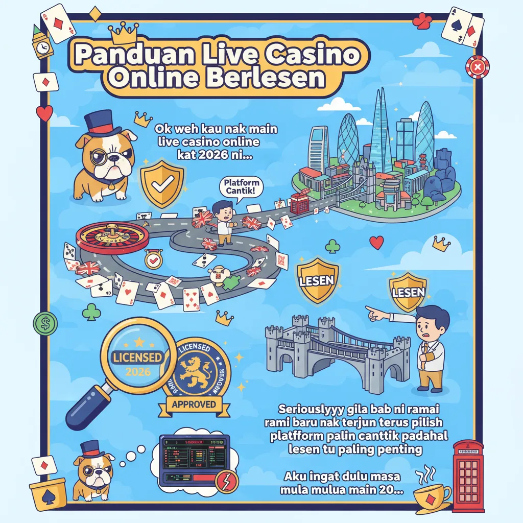 Panduan Live Casino Online Berlesen